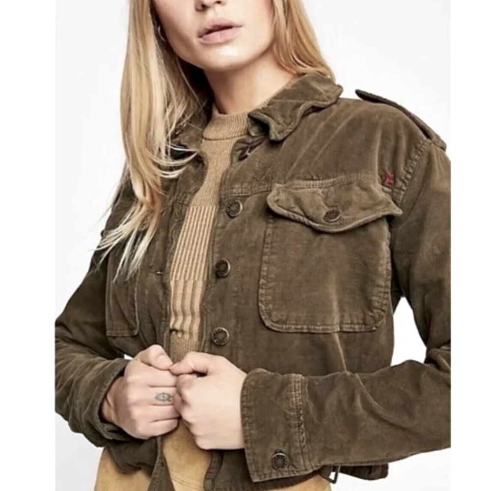 Women's Military Green Jacket